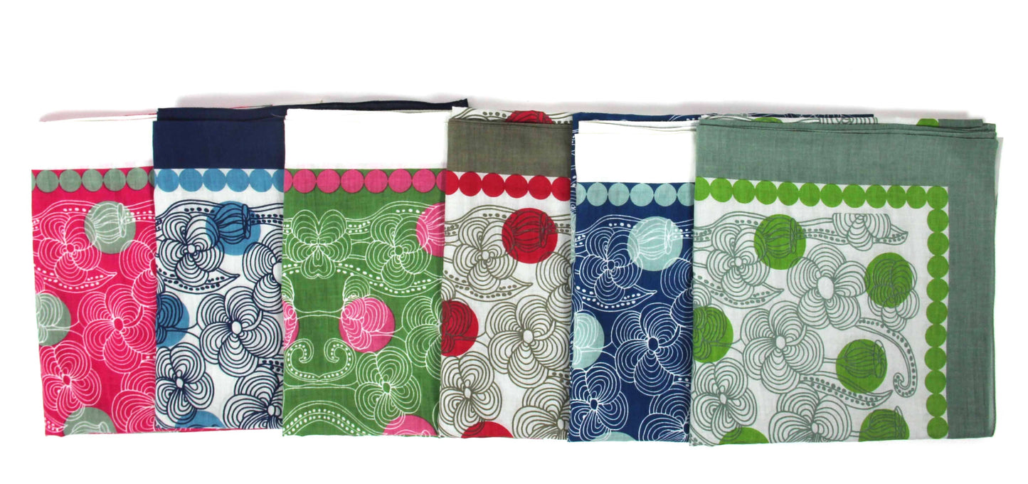 Carré Coton Burma Rose Pink