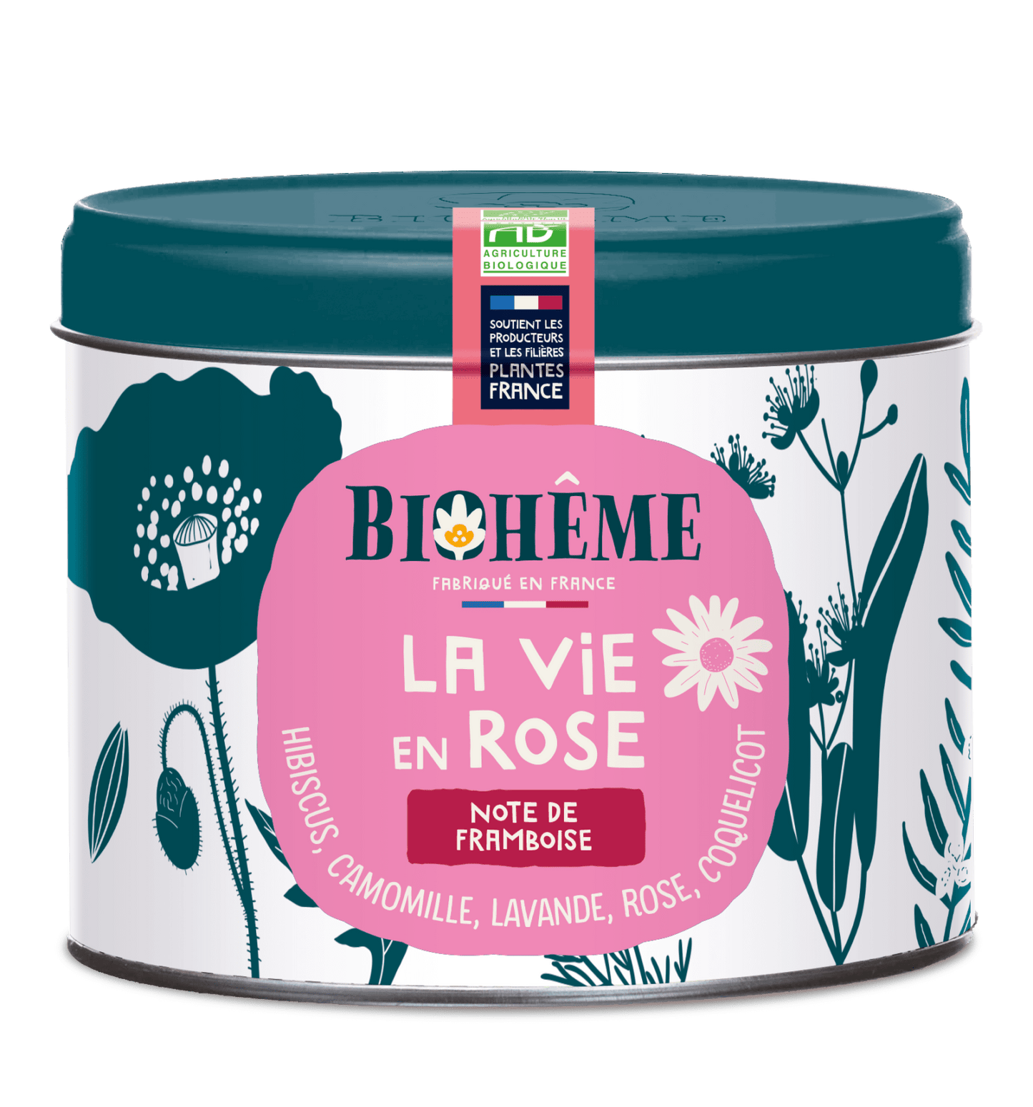 Infusion La Vie En Rose - Vrac Boîte