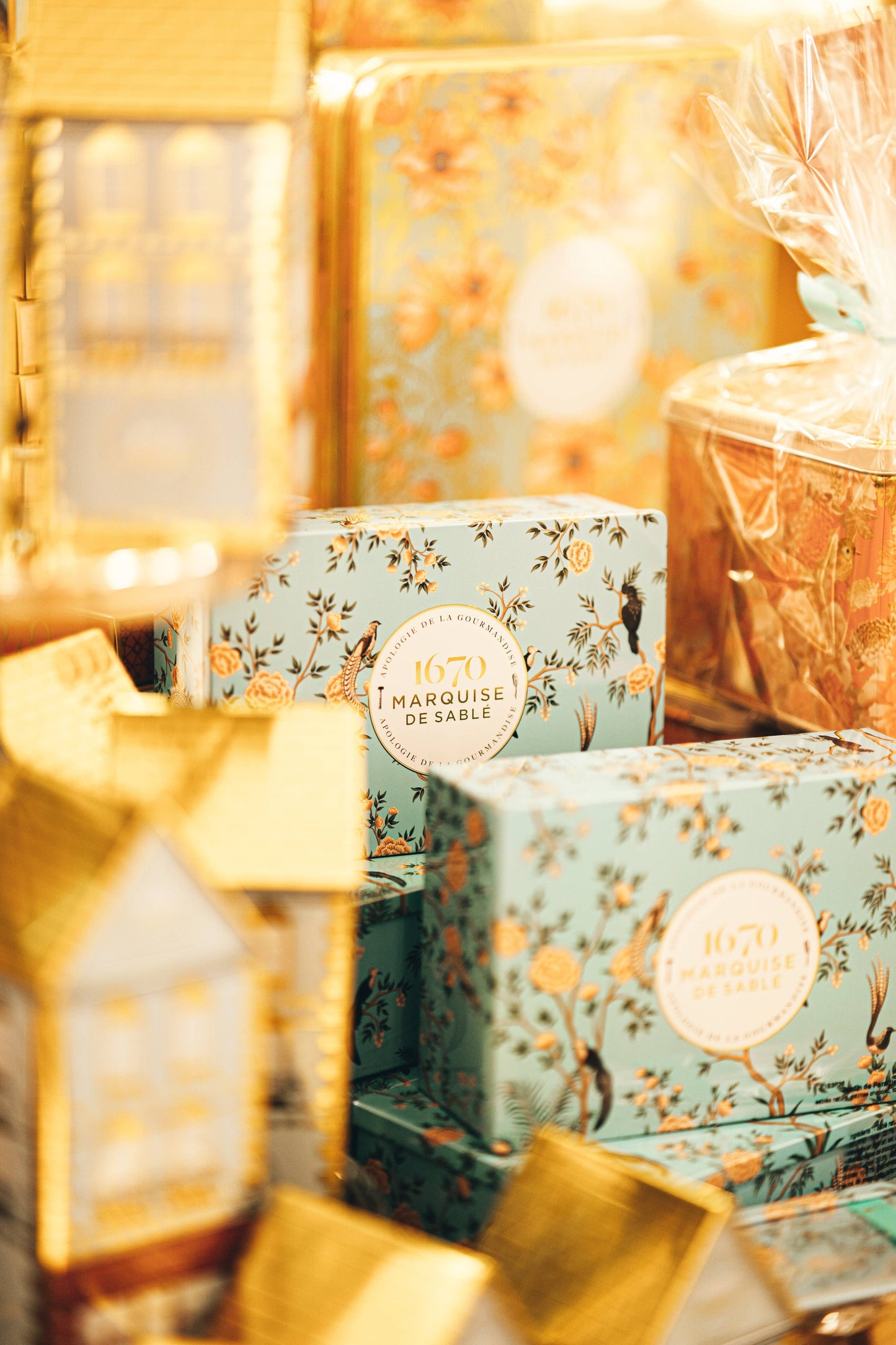 Biscuits sablés nature, framboise, chocolat "Dans un jardin"