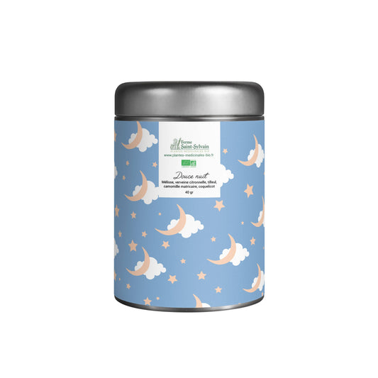 Douce nuit 40g - Tisane composée BIO