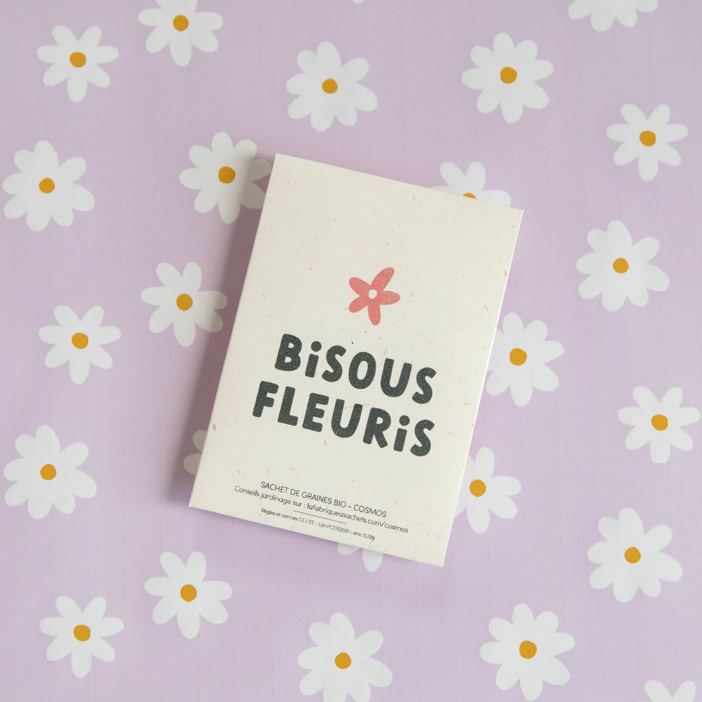 Bisous Fleuris - Sachet de graines de Cosmos