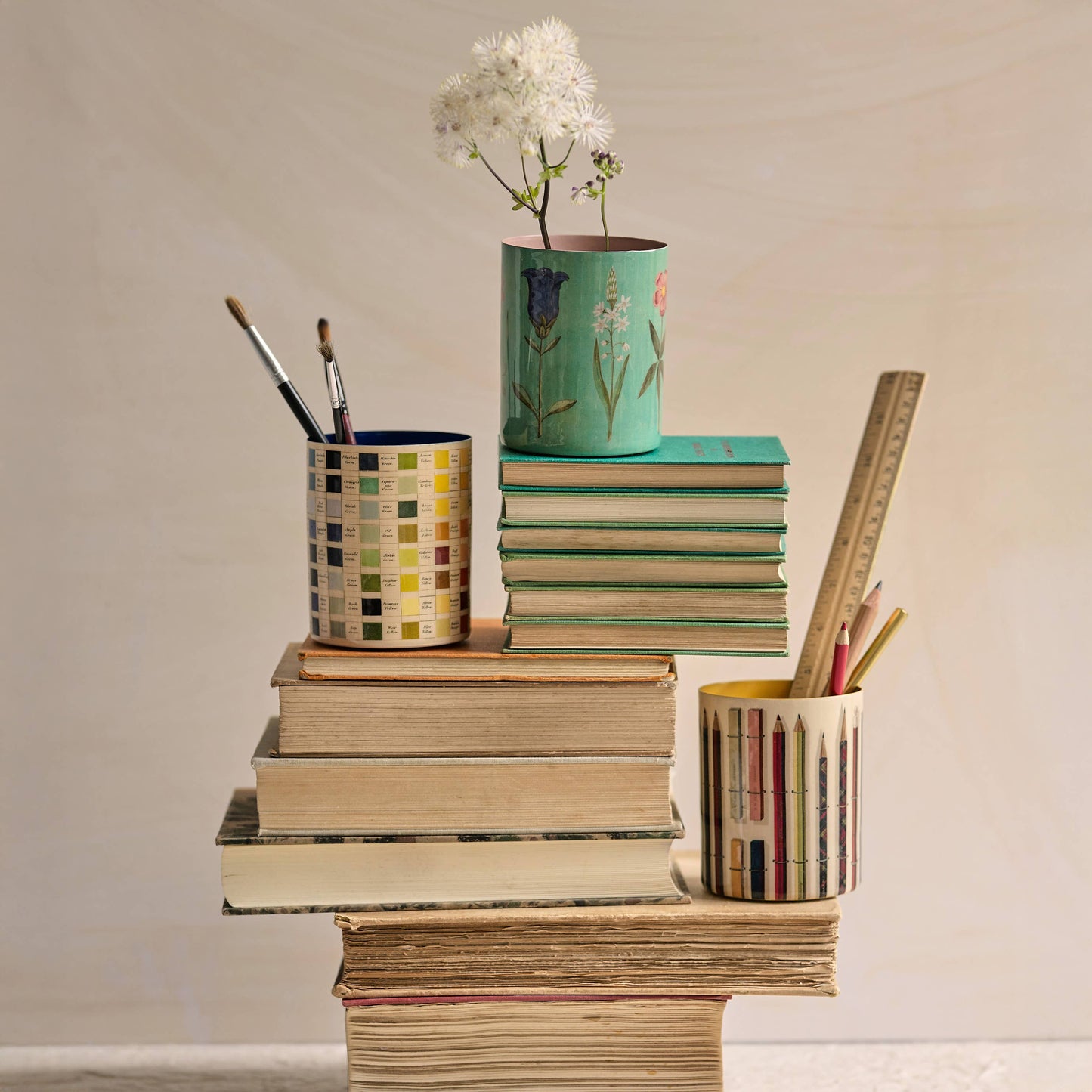 Pot imprimé en métal - Festival des Fleurs -