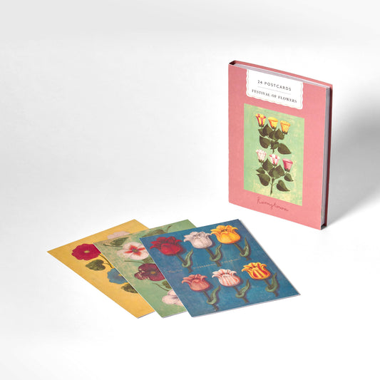 Carnet de 24 cartes postales - Fête des fleurs-