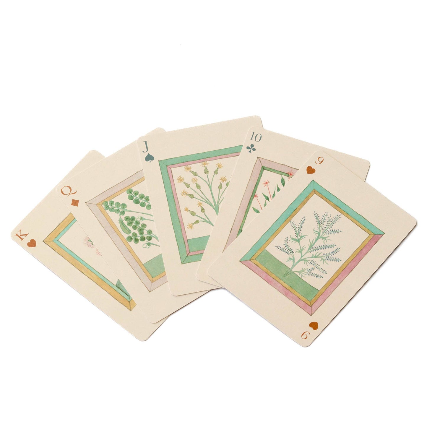 Jeu de cartes à jouer simple "Plantes"