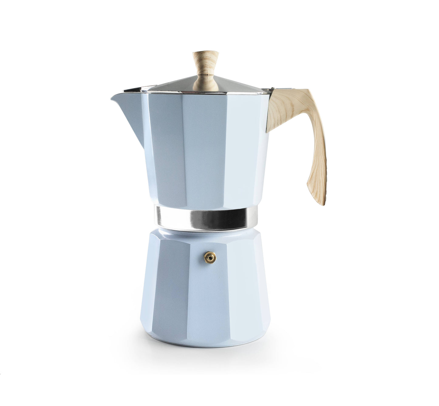 Cafetière Italienne 6 tasses Bleu