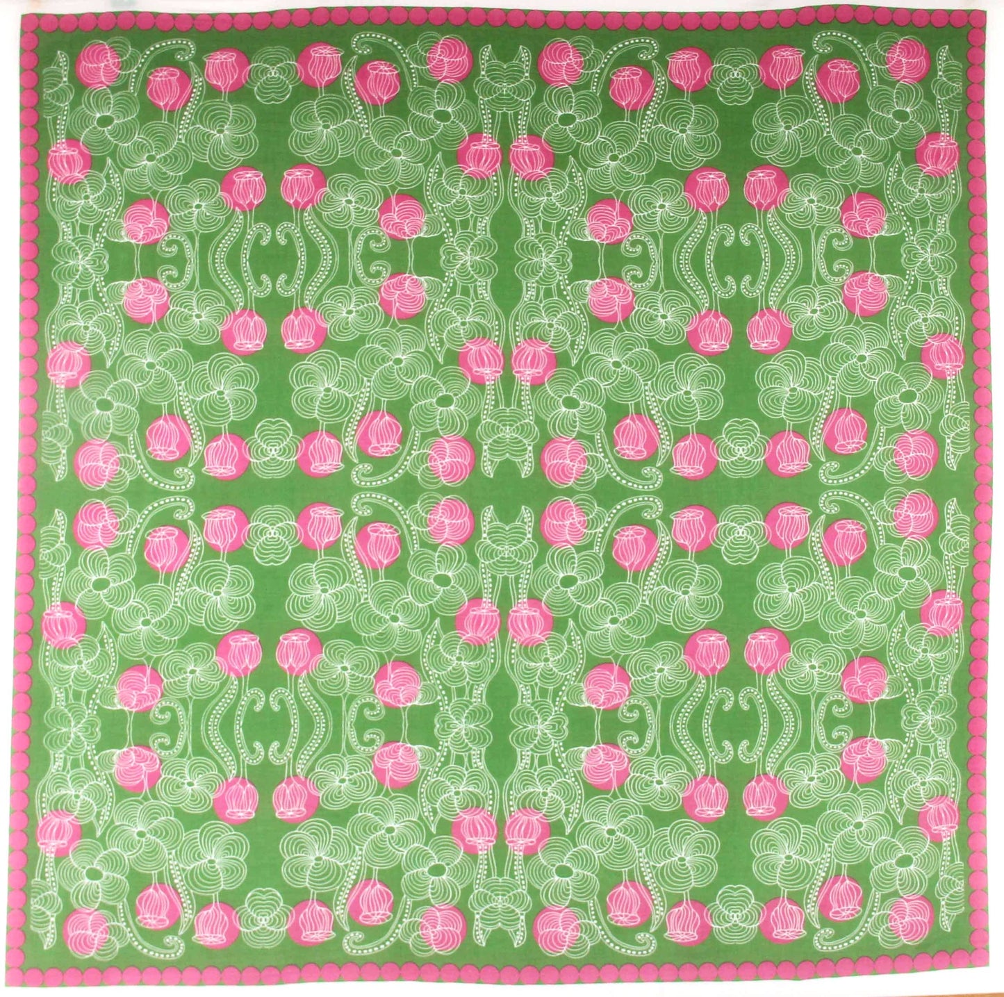 Carré Coton Burma Rose Pink