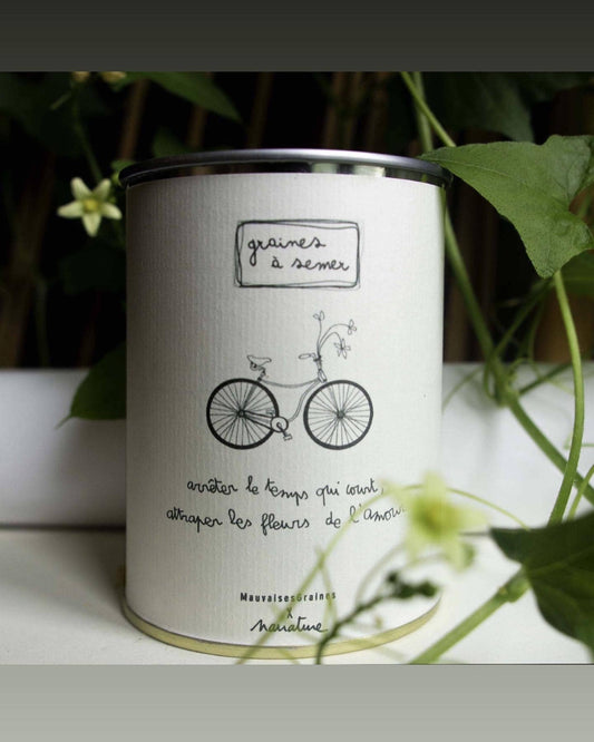 Kit à semer "Vélo fleuri" fabriqué en France  collab avec Narrature