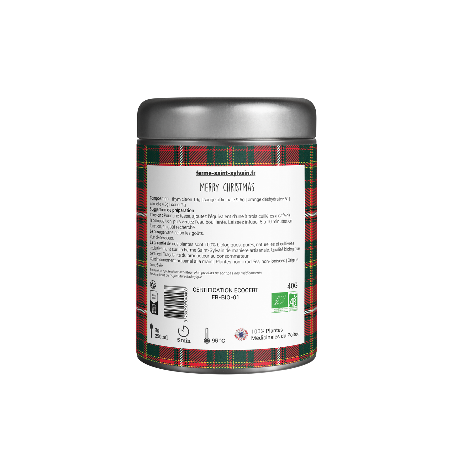 Merry Christmas 40g - Tisane composée BIO