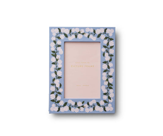 Cadre photo hortensia rectangulaire