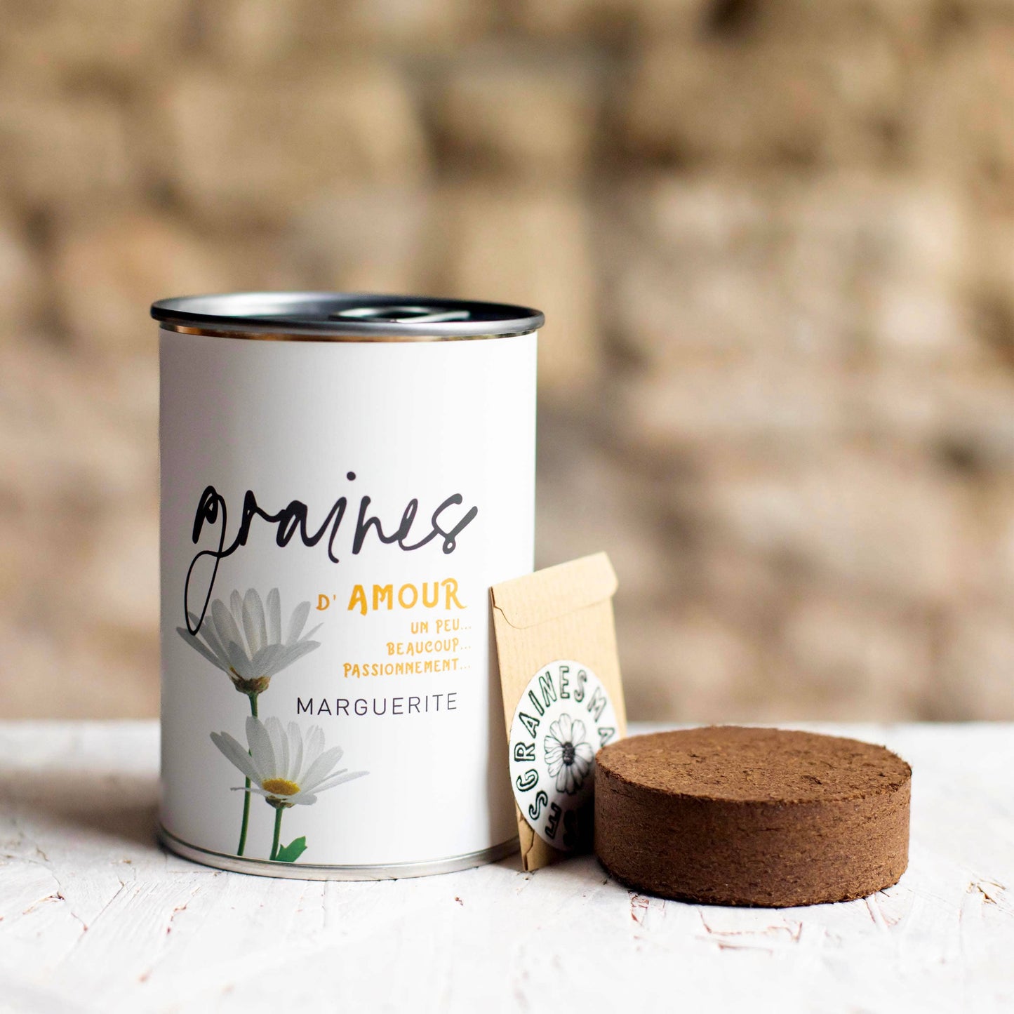 Kit à semer "Graines d'amour" fabriqué en France