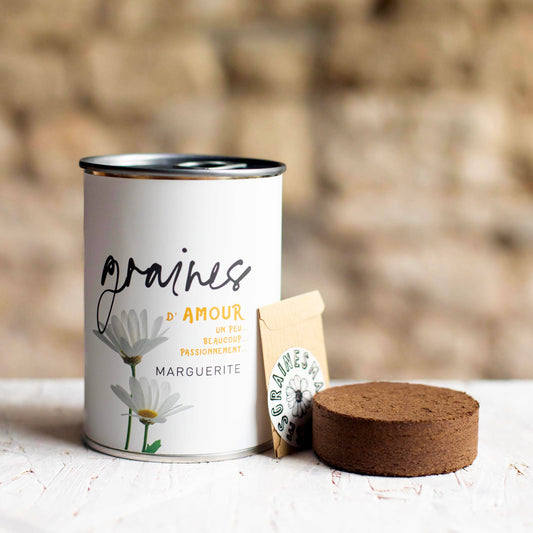 Kit à semer "Graines d'amour" fabriqué en France